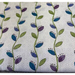 Daisy Dance By Suzy-Q for Clothworks Cotton Fabric 1/2 yard x 44" Delicate Flora